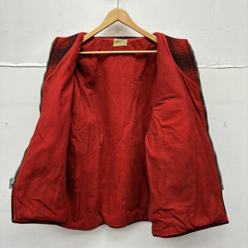 ヴィンテージ VINTAGE ジャケット、上着 ジャンパー、ブルゾン DOUBLE WARE 40s 50s バネクラウン バッファローチェック ウール マッキーノ クルーザー ハンティングジャケット M チェック メンズ USED 古着 中古 50152084