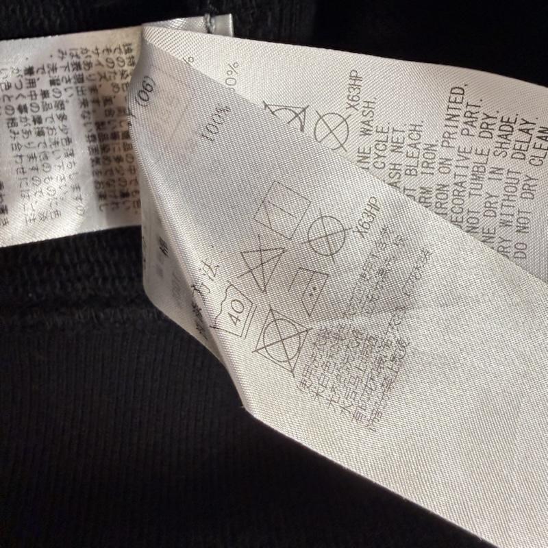 エイトン ATON トップス トップス GARMENT DYED URAKE プルオーバー パーカー スウェット 6 黒 / ブラック / black メンズ USED 古着 中古 50152128