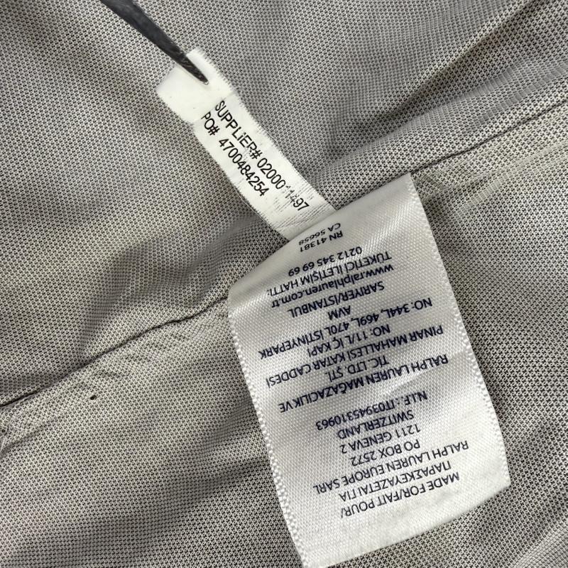 ラルフローレン RALPHLAUREN トップス トップス コットンシャツ 長袖シャツ 裾ポニーロゴ RN41381 CA56658 メンズ USED 古着 中古 50152145