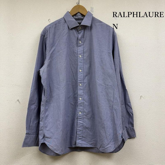 ラルフローレン RALPHLAUREN トップス トップス 長袖 コットン シャツ RN41381 裾ポニー ロゴ 青 / ブルー / blue メンズ USED 古着 中古 50152149