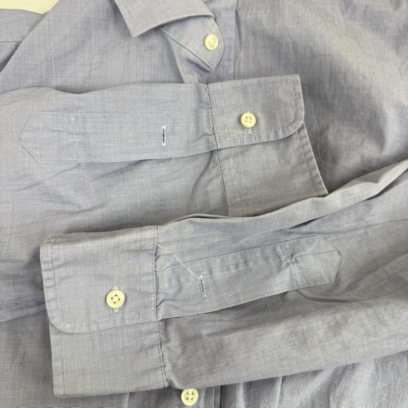 ラルフローレン RALPHLAUREN トップス トップス 長袖 コットン シャツ RN41381 裾ポニー ロゴ 青 / ブルー / blue メンズ USED 古着 中古 50152149