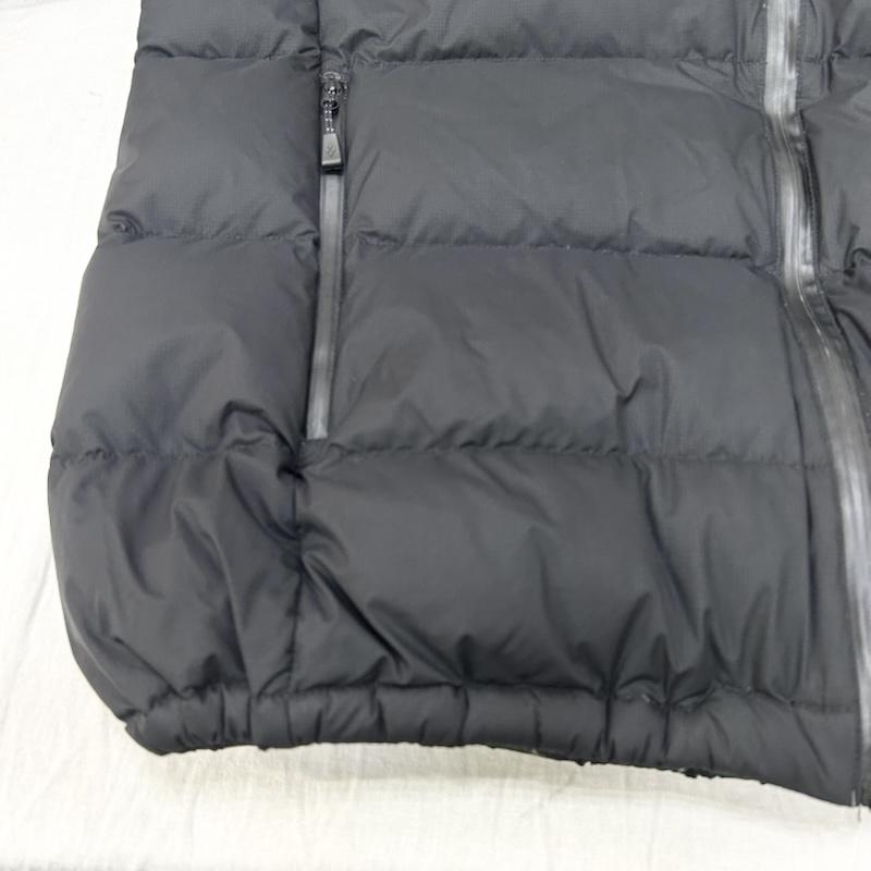 モンベル mont-bell ジャケット、上着 ダウンジャケット パーマフロストライトダウンパーカ ブラック Lサイズ 1101639 L 無地 X プリント 黒 / ブラック / black メンズ USED 古着 中古 50152153