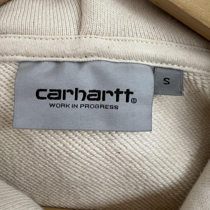 カーハート ダブリューアイピー Carhartt WIP トップス トップス ハートロゴ プルオーバー スウェット パーカー クリーム S メンズ USED 古着 中古 50152158