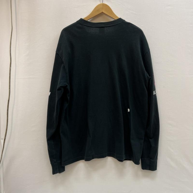 ラッツ RATS トップス トップス DOZENS L/S ロゴ プリント ロンT 長袖Ｔシャツ L 黒 / ブラック / black メンズ USED 古着 中古 50152159