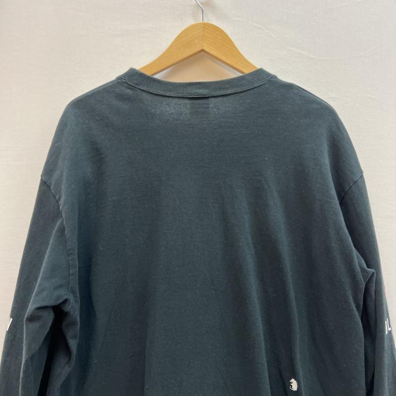 ラッツ RATS トップス トップス DOZENS L/S ロゴ プリント ロンT 長袖Ｔシャツ L 黒 / ブラック / black メンズ USED 古着 中古 50152159