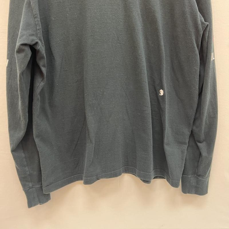 ラッツ RATS トップス トップス DOZENS L/S ロゴ プリント ロンT 長袖Ｔシャツ L 黒 / ブラック / black メンズ USED 古着 中古 50152159