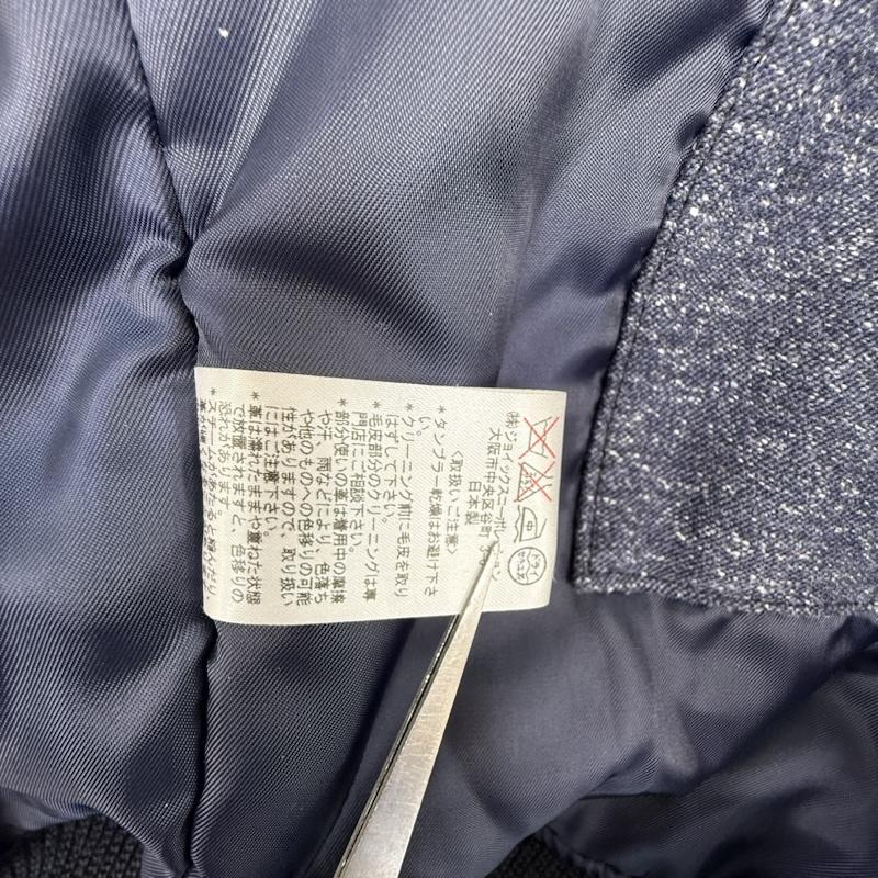 ザダファーオブセントジョージ The DUFFER of ST.GEORGE ジャケット、上着 ジャンパー、ブルゾン N-2Bタイプ 中綿入りフライト ブルゾン ブロックチェック M 紺 / ネイビー / navy メンズ USED 古着 中古 50152171