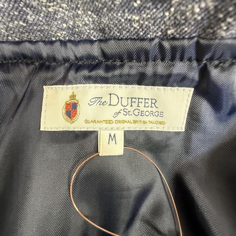ザダファーオブセントジョージ The DUFFER of ST.GEORGE ジャケット、上着 ジャンパー、ブルゾン N-2Bタイプ 中綿入りフライト ブルゾン ブロックチェック M 紺 / ネイビー / navy メンズ USED 古着 中古 50152171