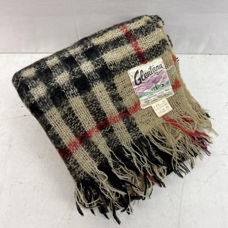 ヴィンテージ VINTAGE ファッション小物 ファッション小物 Glentana モヘア ウール マフラー ブランケット - ベージュ / ベージュ / beige メンズ USED 古着 中古 50152191