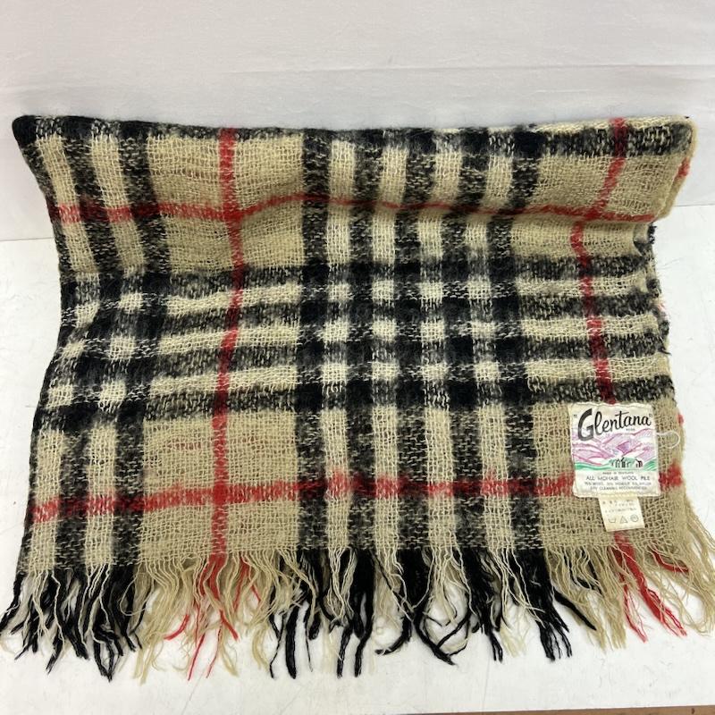 ヴィンテージ VINTAGE ファッション小物 ファッション小物 Glentana モヘア ウール マフラー ブランケット - ベージュ / ベージュ / beige メンズ USED 古着 中古 50152191