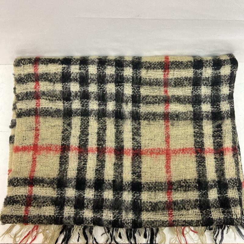 ヴィンテージ VINTAGE ファッション小物 ファッション小物 Glentana モヘア ウール マフラー ブランケット - ベージュ / ベージュ / beige メンズ USED 古着 中古 50152191