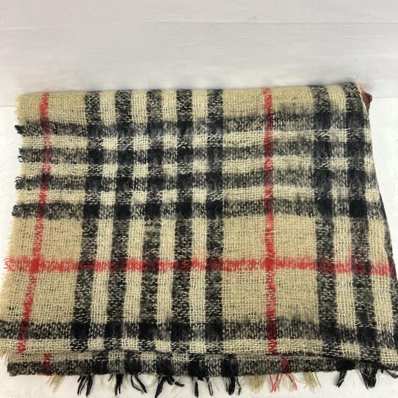 ヴィンテージ VINTAGE ファッション小物 ファッション小物 Glentana モヘア ウール マフラー ブランケット - ベージュ / ベージュ / beige メンズ USED 古着 中古 50152191