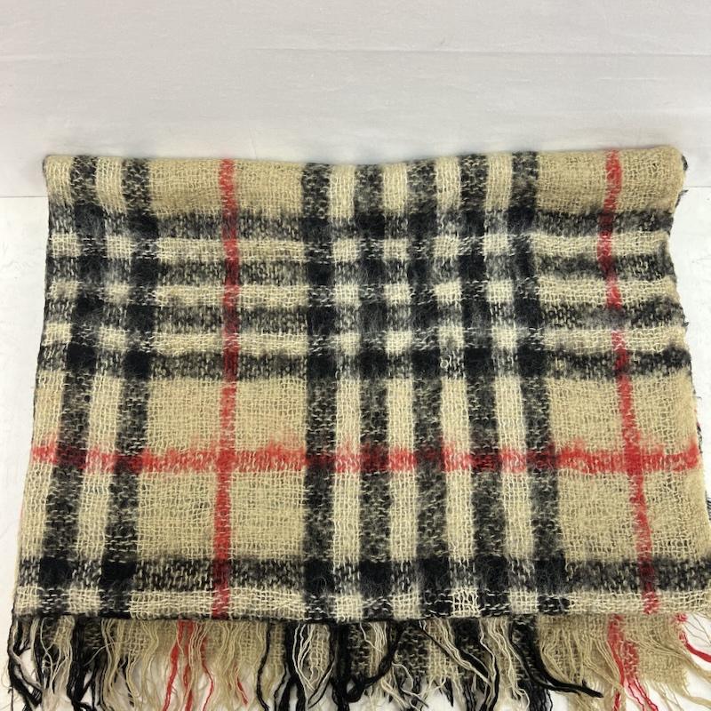 ヴィンテージ VINTAGE ファッション小物 ファッション小物 Glentana モヘア ウール マフラー ブランケット - ベージュ / ベージュ / beige メンズ USED 古着 中古 50152191