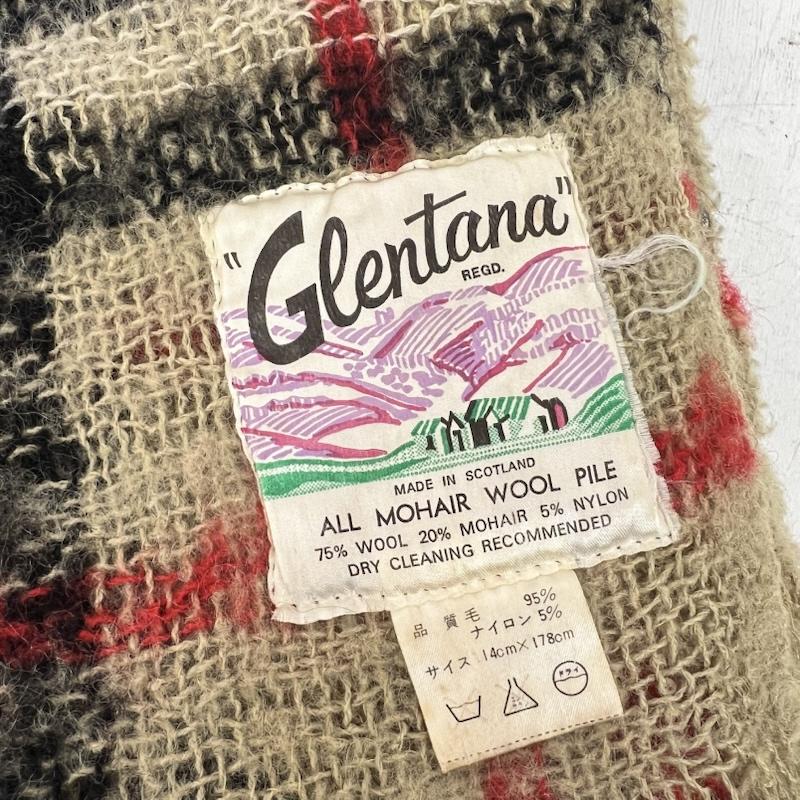 ヴィンテージ VINTAGE ファッション小物 ファッション小物 Glentana モヘア ウール マフラー ブランケット - ベージュ / ベージュ / beige メンズ USED 古着 中古 50152191