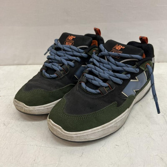 ニューバランス New Balance シューズ シューズ NM808LGC NUMERIC スウェード ローカットスニーカー 26.5cm カーキ / カーキ / khaki メンズ USED 古着 中古 50152211