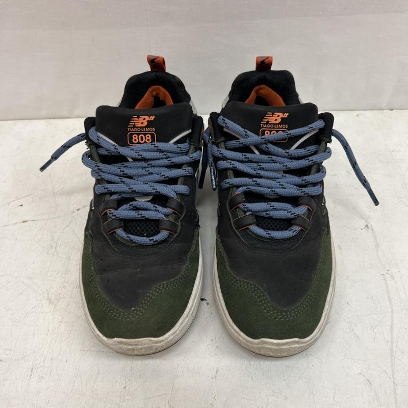 ニューバランス New Balance シューズ シューズ NM808LGC NUMERIC スウェード ローカットスニーカー 26.5cm カーキ / カーキ / khaki メンズ USED 古着 中古 50152211