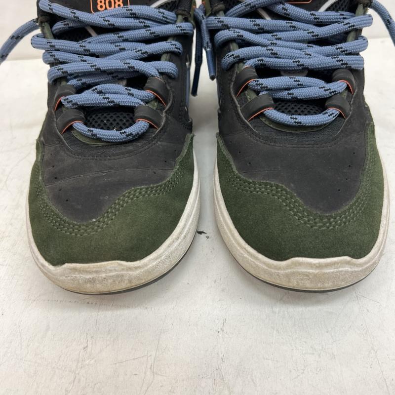 ニューバランス New Balance シューズ シューズ NM808LGC NUMERIC スウェード ローカットスニーカー 26.5cm カーキ / カーキ / khaki メンズ USED 古着 中古 50152211