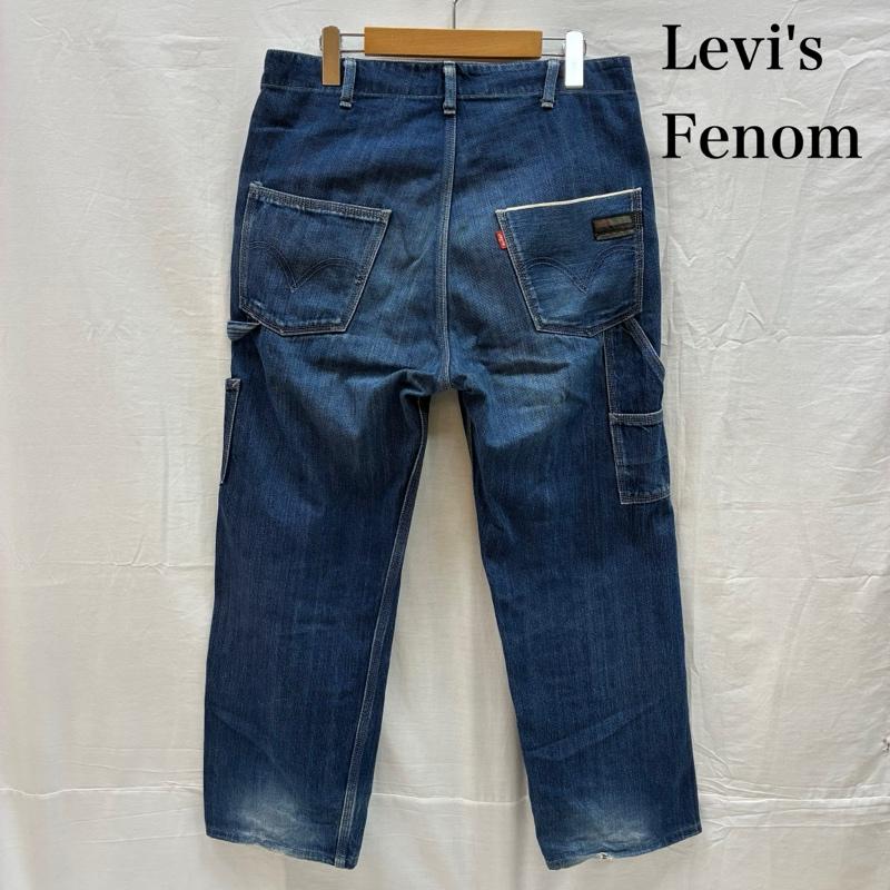 リーバイスフェノム LEVI S Fenom パンツ デニム、ジーンズ FRAGMENT DESIGN フラグメント 00s デニム ペインター パンツ アーカイブ 32インチ ワンポイント X ロゴ、文字 インディゴ / インディゴ / Indigo メンズ USED 古着 中古 50152221