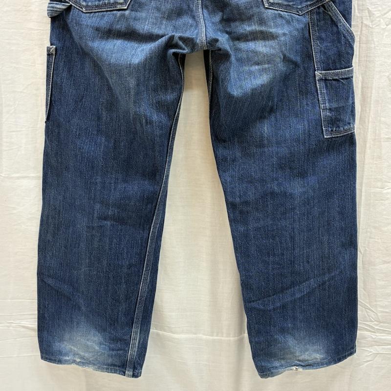 リーバイスフェノム LEVI S Fenom パンツ デニム、ジーンズ FRAGMENT DESIGN フラグメント 00s デニム ペインター パンツ アーカイブ 32インチ ワンポイント X ロゴ、文字 インディゴ / インディゴ / Indigo メンズ USED 古着 中古 50152221