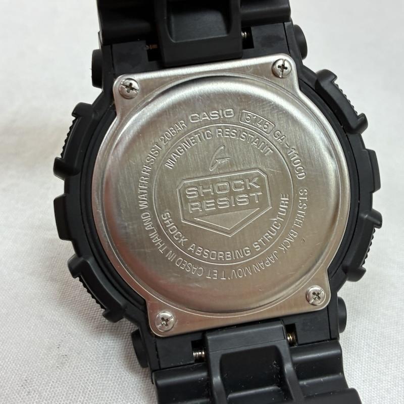 ジーショック G-SHOCK 腕時計 デジタル GA-110CD-1A2JF デジタル アナログ ラバー 腕時計 - メンズ USED 古着 中古 50152222