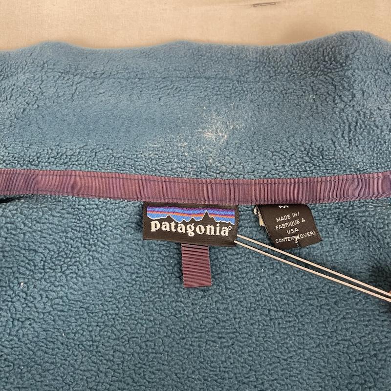 パタゴニア patagonia ジャケット、上着 ジャンパー、ブルゾン USA製 90sシンチラ フリース ジャケット ボア フルジップ M 青 / ブルー / blue メンズ USED 古着 中古 50152239