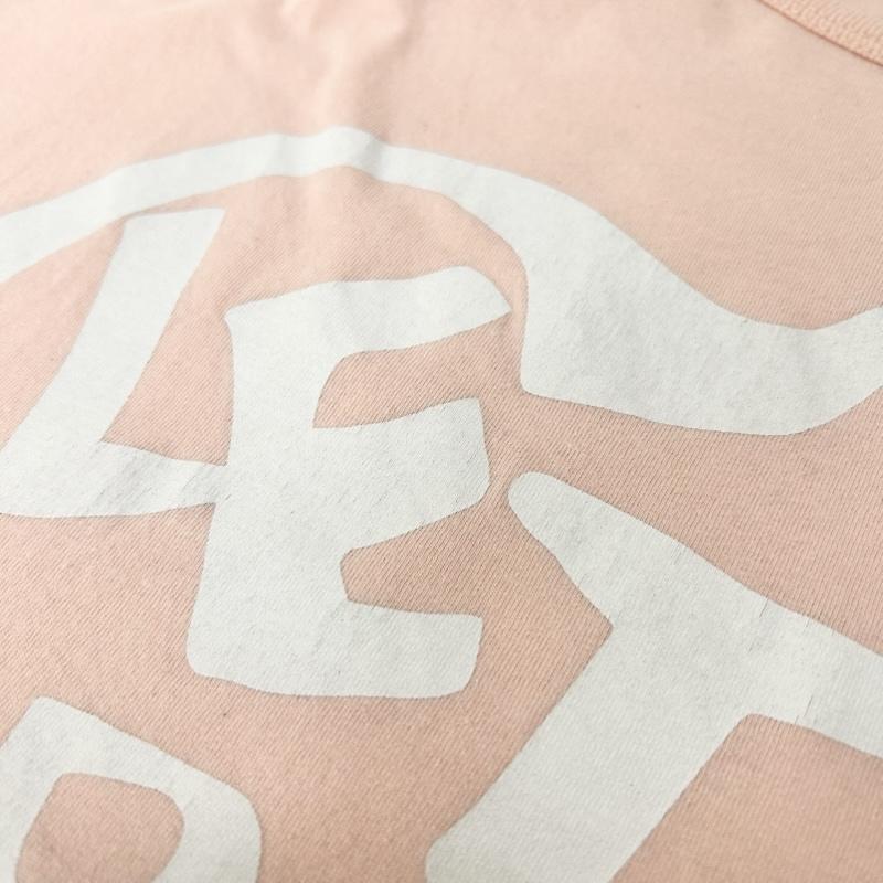 ヴィヴィアンウエストウッド Vivienne Westwood Tシャツ 半袖 Anglomania アングロマニア カットソー イタリア製 コットン XSサイズ XS ロゴ、文字 桃 / ピンク / pink X 白 / ホワイト / white レディース USED 古着 中古 50152252