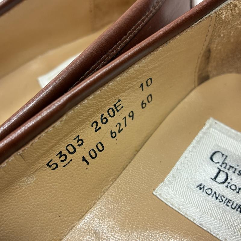 クリスチャンディオール Christian Dior ローファー ローファー MONSIEUR レザー ローファー 26.0cm メンズ USED 古着 中古 50152257