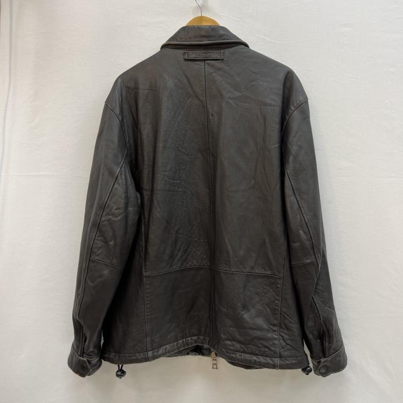 ノーティカ NAUTICA ジャケット、上着 ジャンパー、ブルゾン 00s レザー スポーツ ジャケット ライダース XL 茶 / ブラウン / brown メンズ USED 古着 中古 50152269