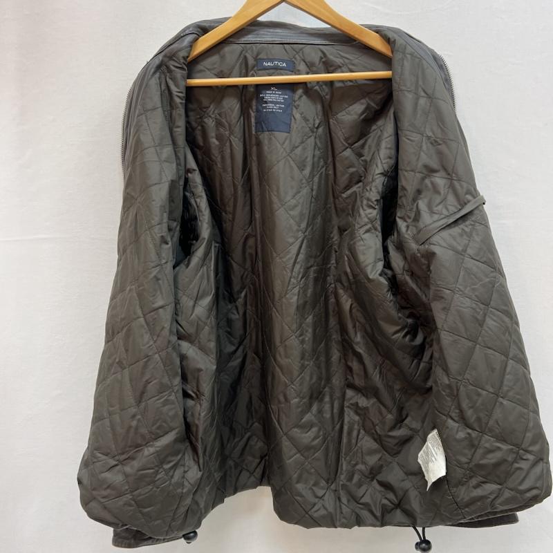 ノーティカ NAUTICA ジャケット、上着 ジャンパー、ブルゾン 00s レザー スポーツ ジャケット ライダース XL 茶 / ブラウン / brown メンズ USED 古着 中古 50152269