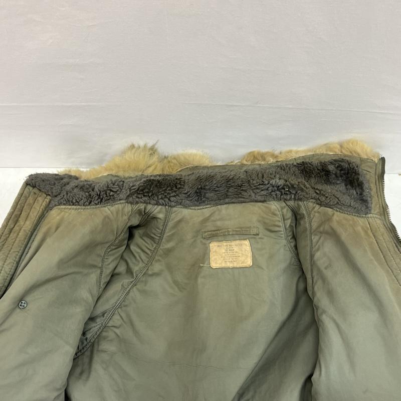 ヴィンテージ VINTAGE ジャケット、上着 ジャンパー、ブルゾン 70s U.S.A.F N-3B フライトジャケット ミリタリー M オリーブグリーン / オリーブグリーン / メンズ USED 古着 中古 50152274