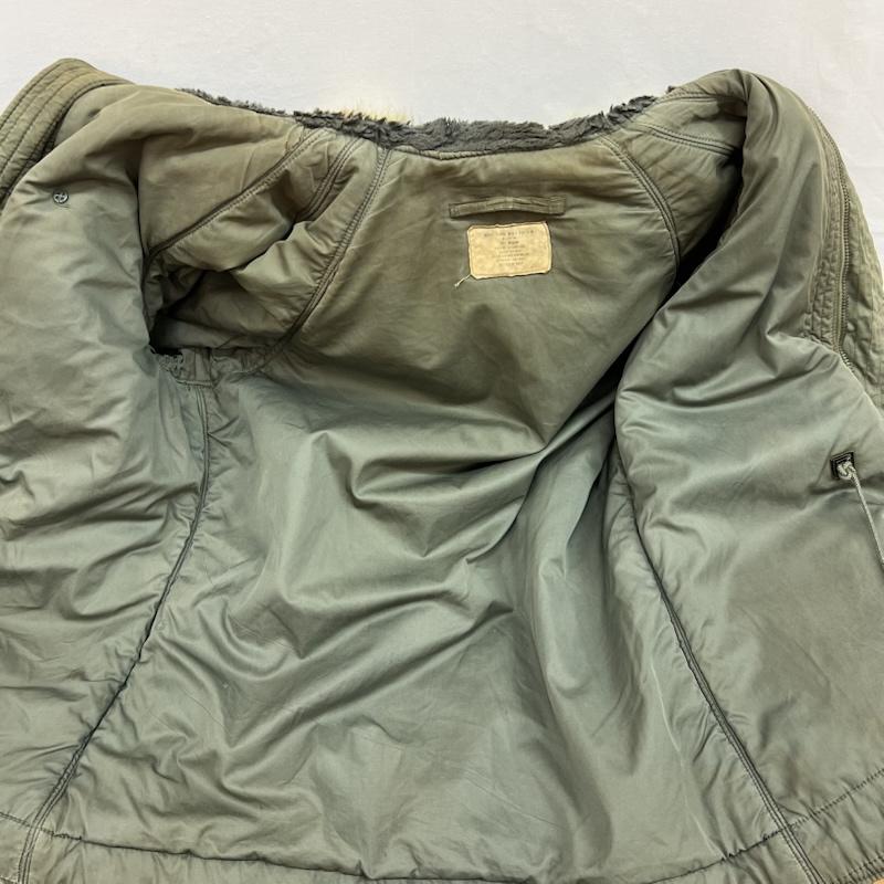 ヴィンテージ VINTAGE ジャケット、上着 ジャンパー、ブルゾン 70s U.S.A.F N-3B フライトジャケット ミリタリー M オリーブグリーン / オリーブグリーン / メンズ USED 古着 中古 50152274