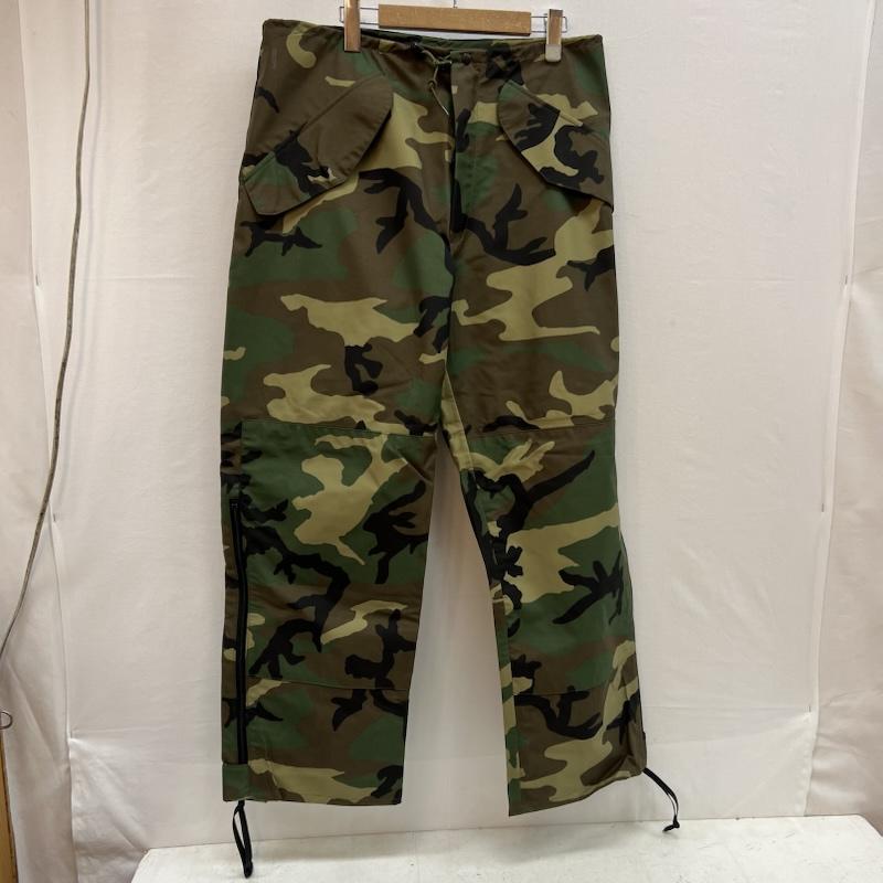 ミリタリー ミリタリー ボトムス ボトムス US.ARMY ECWCS ゴアテックス M-R オーバーパンツ ウッドランドカモ M メンズ USED 古着 中古 50152277