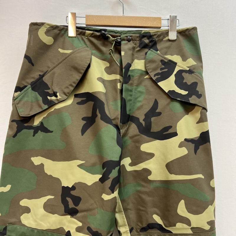 ミリタリー ミリタリー ボトムス ボトムス US.ARMY ECWCS ゴアテックス M-R オーバーパンツ ウッドランドカモ M メンズ USED 古着 中古 50152277