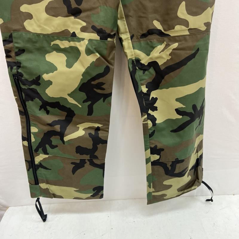 ミリタリー ミリタリー ボトムス ボトムス US.ARMY ECWCS ゴアテックス M-R オーバーパンツ ウッドランドカモ M メンズ USED 古着 中古 50152277