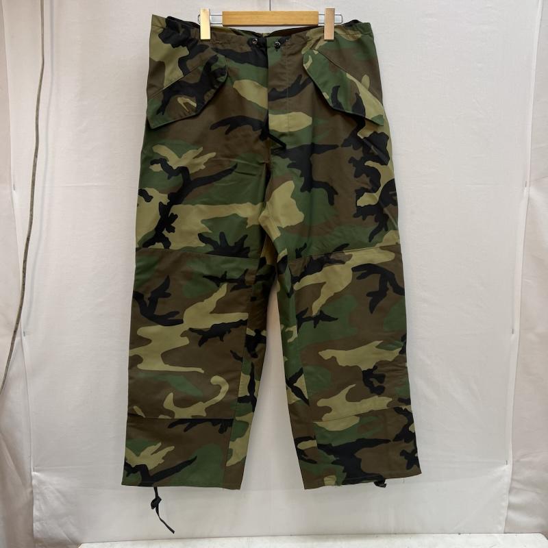 ミリタリー ミリタリー ボトムス ボトムス US.ARMY ECWCS ゴアテックス オーバーパンツ ウッドランドカモ - メンズ USED 古着 中古 50152278