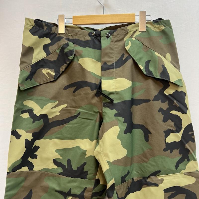 ミリタリー ミリタリー ボトムス ボトムス US.ARMY ECWCS ゴアテックス オーバーパンツ ウッドランドカモ - メンズ USED 古着 中古 50152278