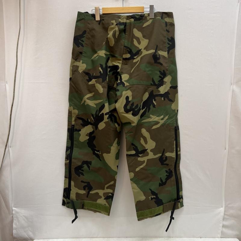 ミリタリー ミリタリー ボトムス ボトムス US.ARMY ECWCS ゴアテックス オーバーパンツ ウッドランドカモ - メンズ USED 古着 中古 50152278