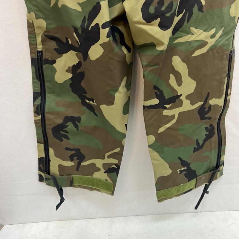 ミリタリー ミリタリー ボトムス ボトムス US.ARMY ECWCS ゴアテックス オーバーパンツ ウッドランドカモ - メンズ USED 古着 中古 50152278