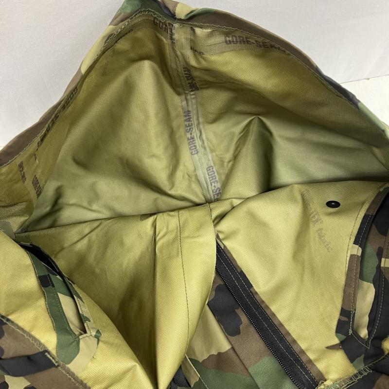 ミリタリー ミリタリー ボトムス ボトムス US.ARMY ECWCS ゴアテックス オーバーパンツ ウッドランドカモ - メンズ USED 古着 中古 50152278