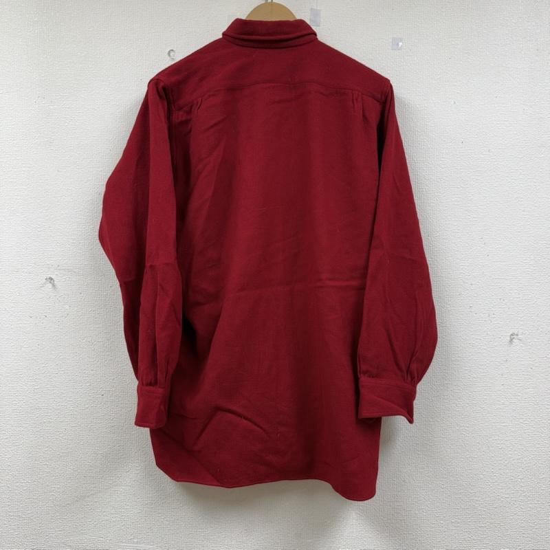 古着 USED トップス トップス 50s 60s field master vintage バージン ウールシャツ 長袖 シャツ ウール 赤 / レッド / red メンズ USED 古着 中古 50152282