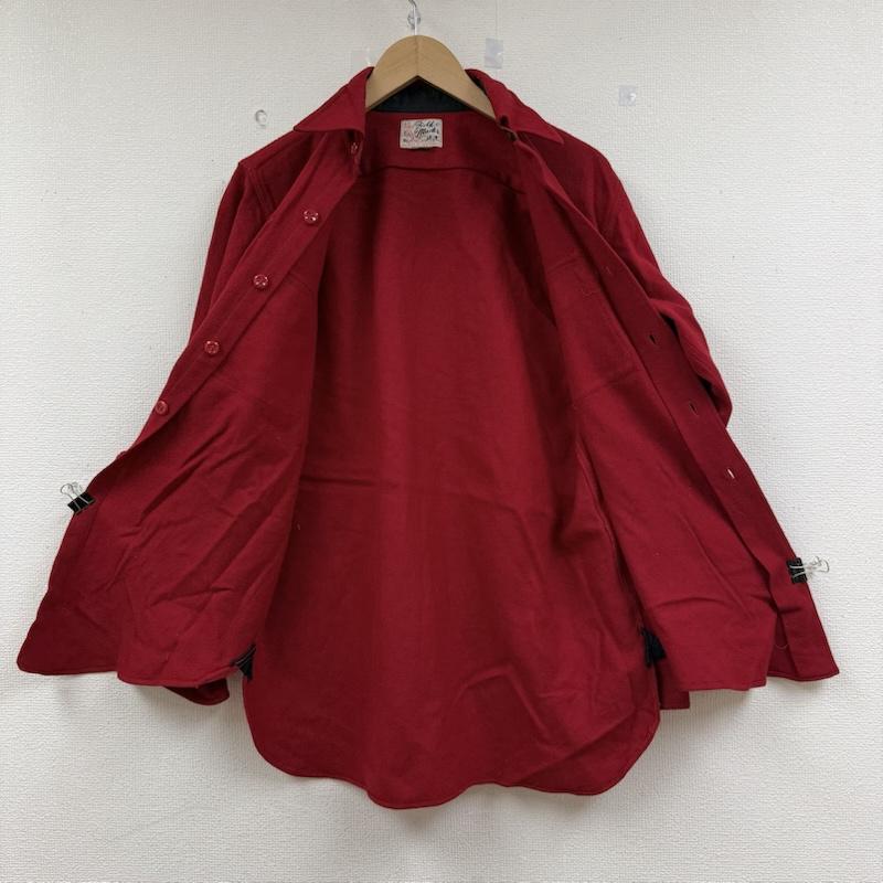 古着 USED トップス トップス 50s 60s field master vintage バージン ウールシャツ 長袖 シャツ ウール 赤 / レッド / red メンズ USED 古着 中古 50152282