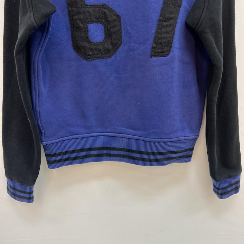 ポロラルフローレン POLO RALPH LAUREN ジャケット、上着 ジャンパー、ブルゾン スウェット コットン スタジャン S 紫 / パープル / purple X 黒 / ブラック / black メンズ USED 古着 中古 50152288