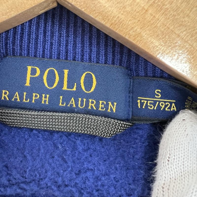 ポロラルフローレン POLO RALPH LAUREN ジャケット、上着 ジャンパー、ブルゾン スウェット コットン スタジャン S 紫 / パープル / purple X 黒 / ブラック / black メンズ USED 古着 中古 50152288