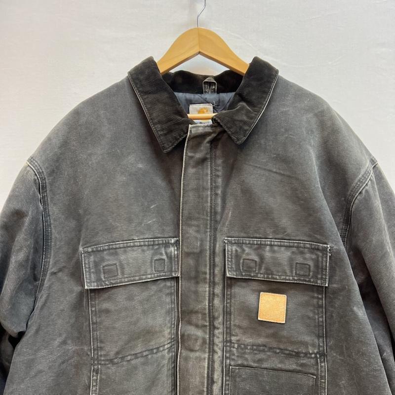 カーハート Carhartt ジャケット、上着 ジャンパー、ブルゾン トラディショナルコート ダック ワークジャケット C26BLK XXL メンズ USED 古着 中古 50152301