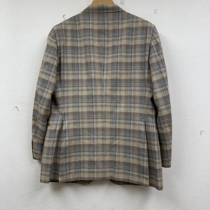 バーバリーズ BURBERRYS ジャケット、上着 ジャンパー、ブルゾン 90s vintage テーラード ジャケット CTK83 チェック 柄 名前入り ベージュ / ベージュ / beige X 茶 / ブラウン / brown X 青 / ブルー / blue メンズ USED 古着 中古 50152309