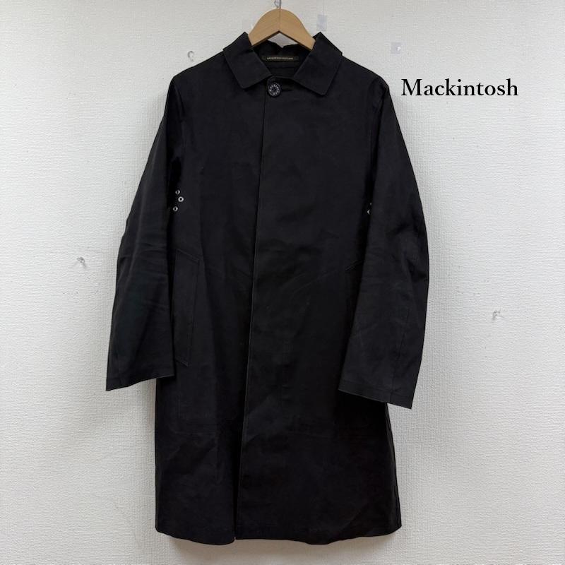 マッキントッシュ Mackintosh ジャケット、上着 ジャンパー、ブルゾン ステンカラー コート ロング コート スコットランド製 36 黒 / ブラック / black メンズ USED 古着 中古 50152322