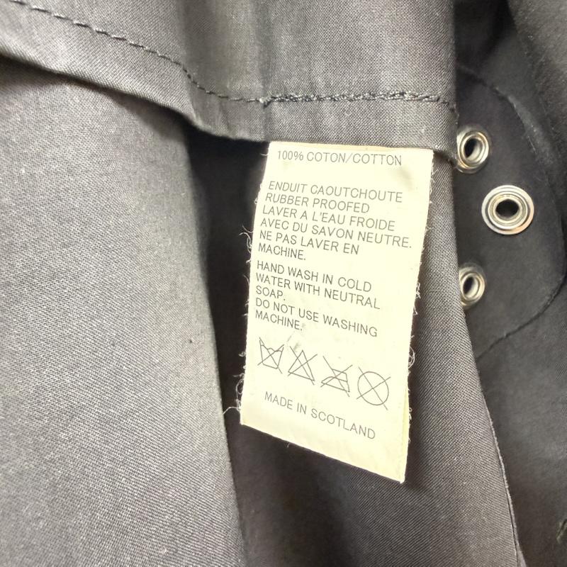 マッキントッシュ Mackintosh ジャケット、上着 ジャンパー、ブルゾン ステンカラー コート ロング コート スコットランド製 36 黒 / ブラック / black メンズ USED 古着 中古 50152322