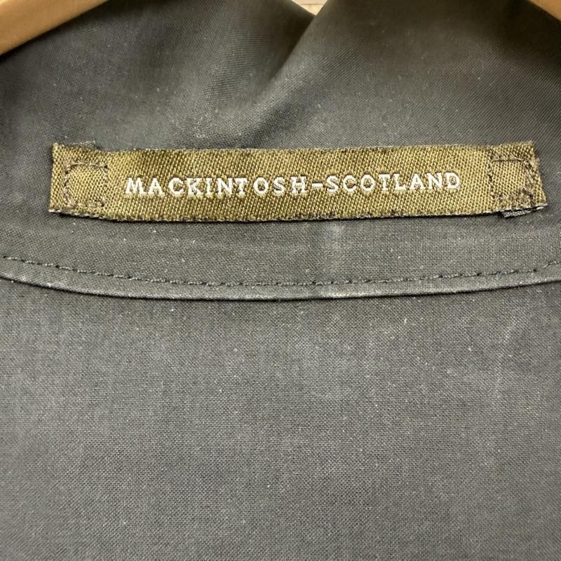 マッキントッシュ Mackintosh ジャケット、上着 ジャンパー、ブルゾン ステンカラー コート ロング コート スコットランド製 36 黒 / ブラック / black メンズ USED 古着 中古 50152322