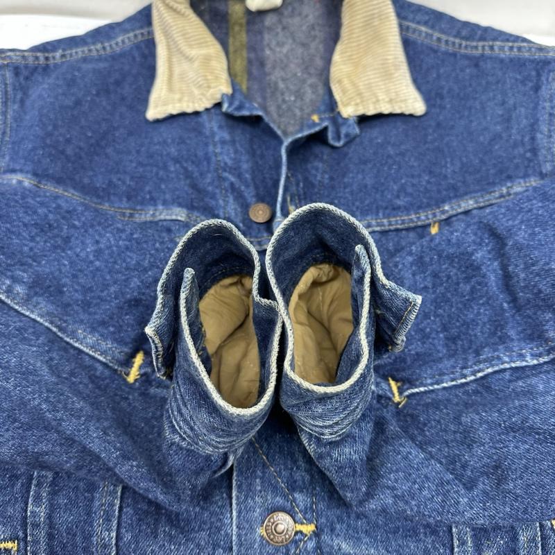 リー Lee ジャケット、上着 ジャンパー、ブルゾン STORM RIDER 90s 裏地 ブランケット デニム ジャケット 221-5089 M インディゴ / インディゴ / Indigo メンズ USED 古着 中古 50152344
