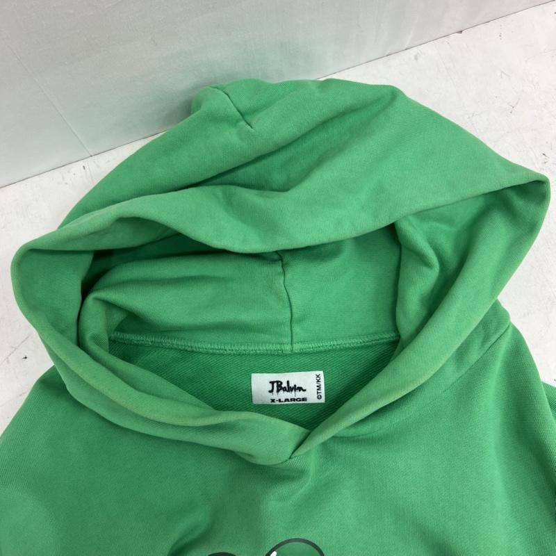 古着 USED トップス トップス J.Balvin 村上隆 コラボ フラワー プリント パーカー XL 緑 / グリーン / green メンズ USED 古着 中古 50152358